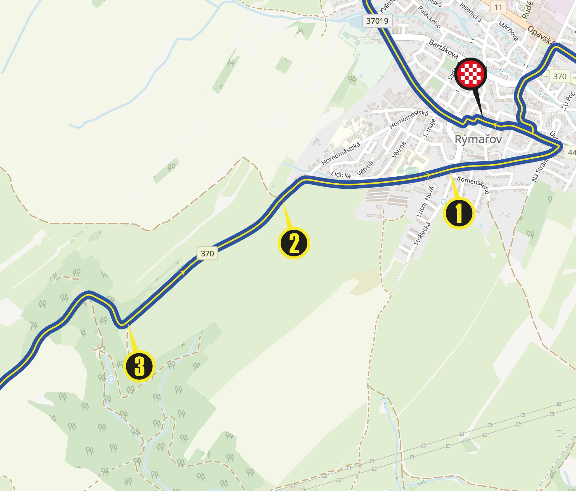 Final 3 km map